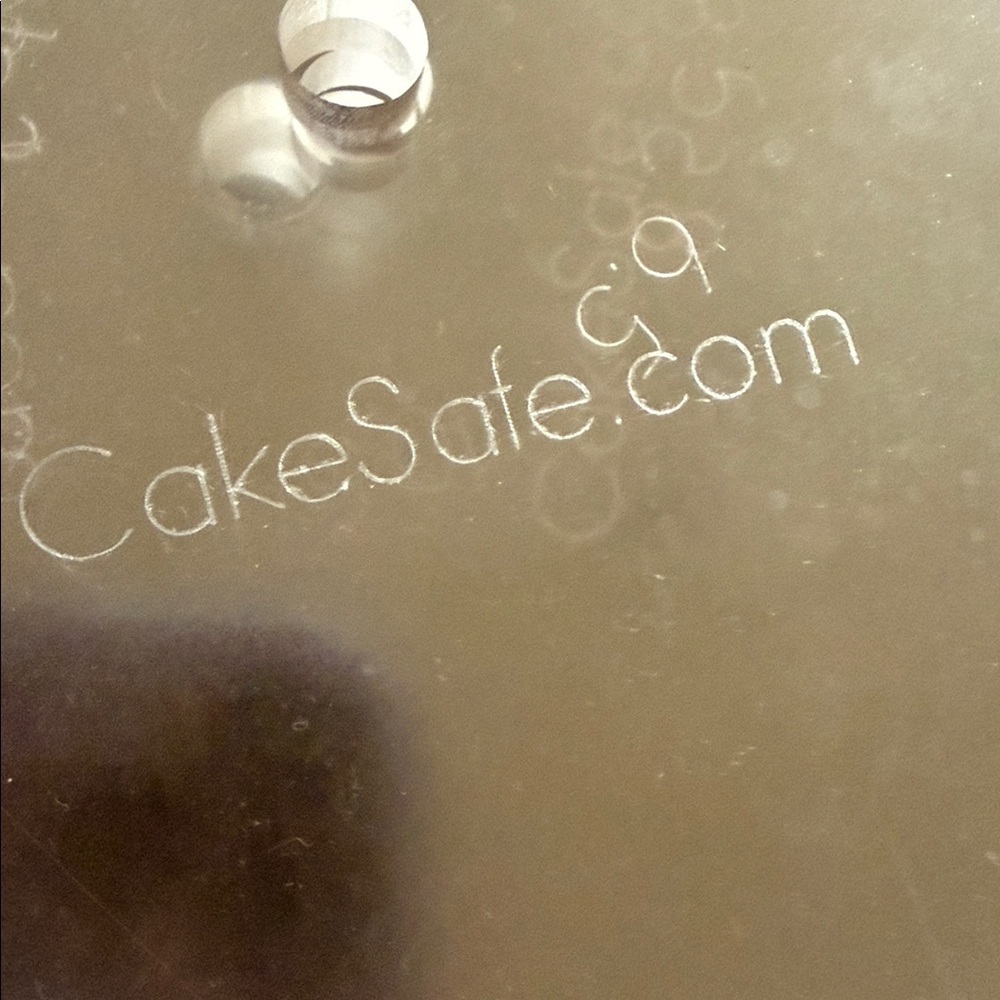 Cake Safe Authentic  Acrylic Discs - Picture 3 of 4